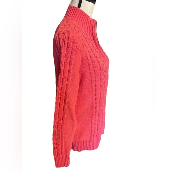 L.L. Bean cable knit sweater - Picture 2 of 6